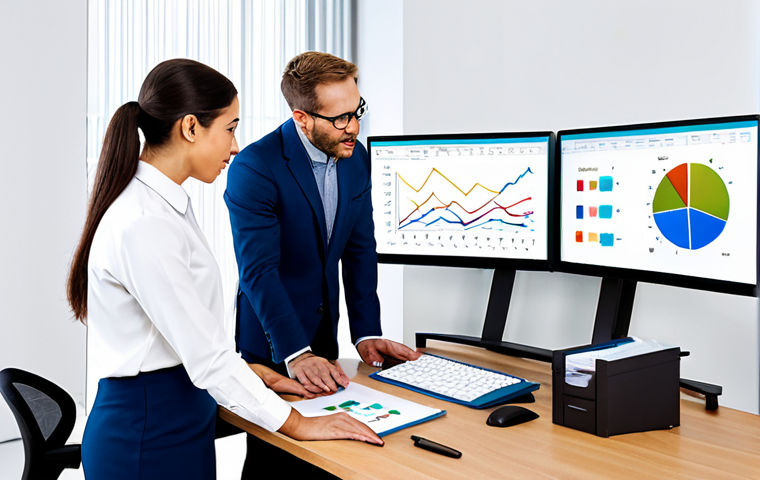 Data-Driven Decision Making**
"A diverse team of professionals collaborating in a bright, modern office, analyzing charts and graphs on large monitors, fully clothed in business casual attire, appropriate for a professional workplace, safe for work, perfect anatomy, correct proportions, natural pose, well-formed hands, proper finger count, family-friendly, emphasizing teamwork and data analysis."
**